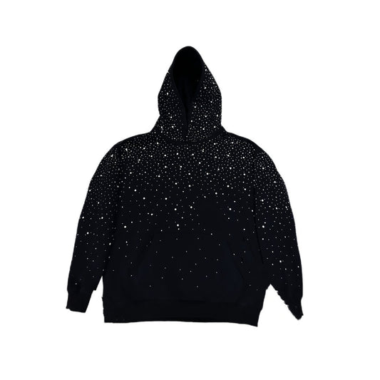 Sudadera con Capucha y Cristales para Hombre y Mujer