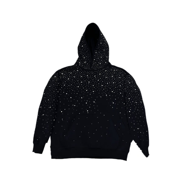 Sudadera con Capucha y Cristales para Hombre y Mujer