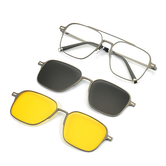 Gafas de Sol con Protección UV y Marco Magnético Intercambiable para Miopía - Image 10