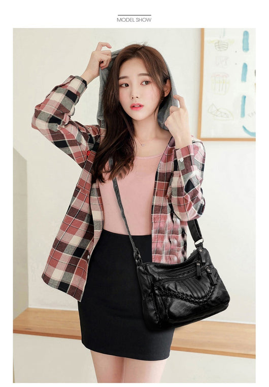 Bolso Bandolera de Cuero Suave para Mujer Madura - Elegancia y Comodidad - Image 22
