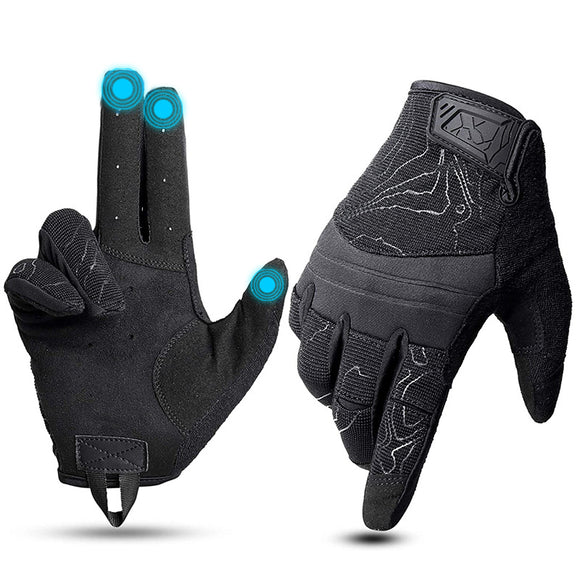 Guantes Tácticos para Ciclismo y Motocicleta con Pantalla Táctil