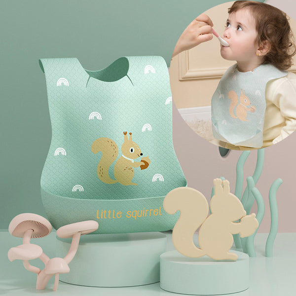 Babero Desechable Absorbente sin Necesidad de Lavar para Bebés