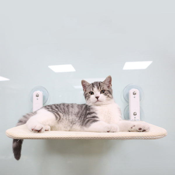 Hamaca Felina para Ventana con Ventosas - Uso Todo el Año