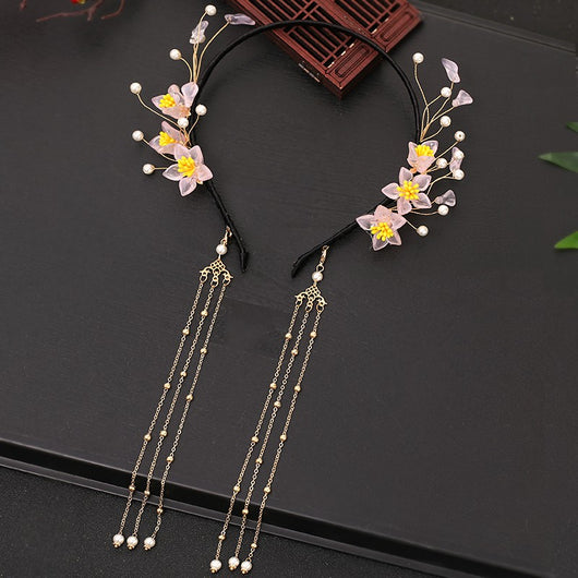 Diademas Infantiles de Moda Hanfu Antiguo para Niñas - Image 9