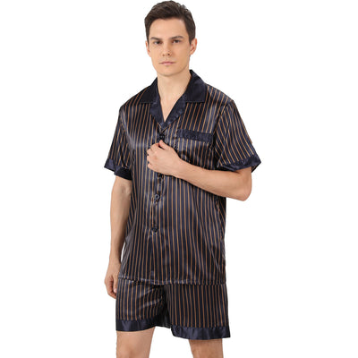 Pijama Corto Estampado para Hombre - Comodidad de Verano - Image 5