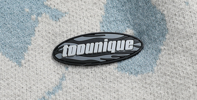 Suéter Hombre Cuello Redondo Diseño Jacquard Salpicaduras de Tinta Japonés - Image 14