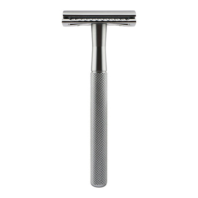 Rasurador de Seguridad Doble Filo con Patrón Diamante - Afeitado Profesional Manual - Image 8