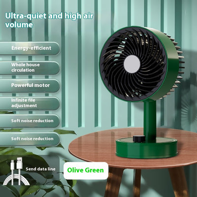 Ventilador USB Compacto de Escritorio con Carga Rápida - Image 10