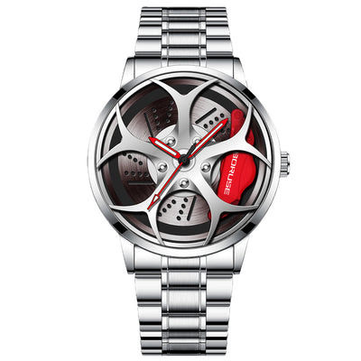 Reloj de Acero Inoxidable para Hombre con Esfera Luminosa - Image 9