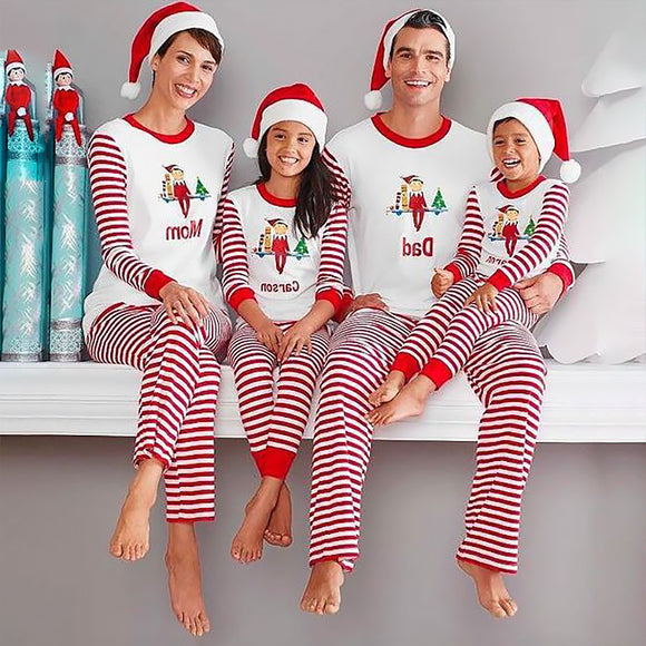Pijama Estampado de Manga Larga - Conjunto Casual Cómodo