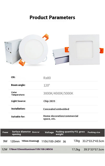 Panel LED Grande Regulable 3CCT/5CCT - Luz Inteligente para Cualquier Ambiente - Image 7