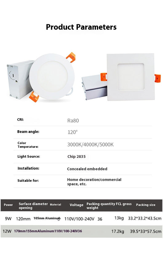 Panel LED Grande Regulable 3CCT/5CCT - Luz Inteligente para Cualquier Ambiente - Image 7