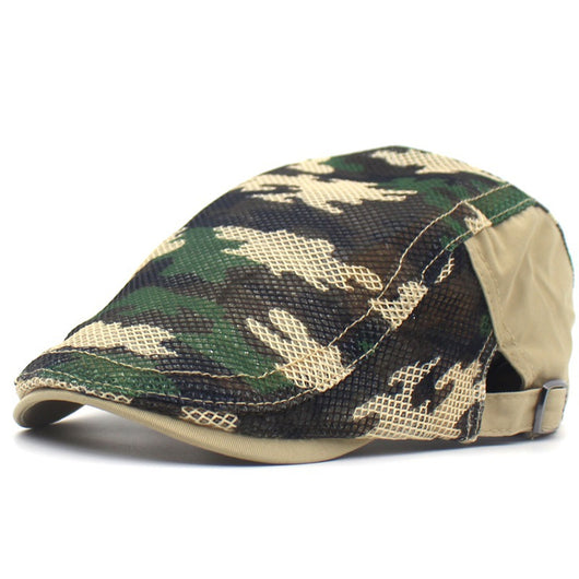 Boina de Malla Camuflaje Unisex - Estilo Casual Moderno - Image 11