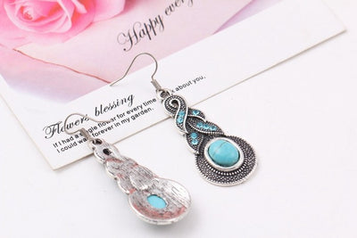 Conjunto de Collar y Aretes Turquesa - Image 10