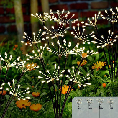 Cadena de Luces Solares de Cobre para Jardín - Decoración LED Festiva - Image 7