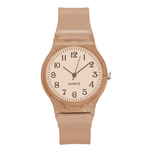 Reloj de Moda con Correa Transparente y Esfera de Color - Image 14