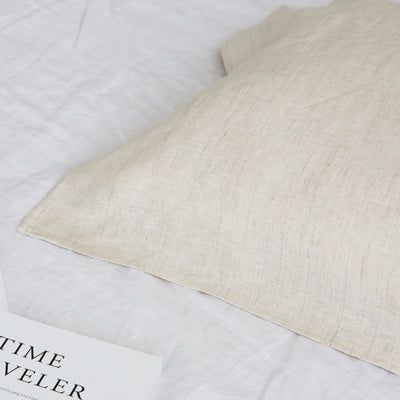 Toalla Almohada de Lino Puro Transpirable Color Liso Premium - Image 8