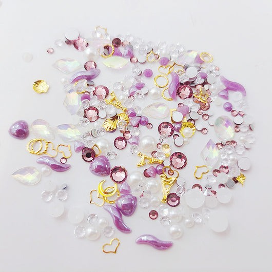 Set de Accesorios Cerámicos para Nail Art y Joyería Mixta - Image 9