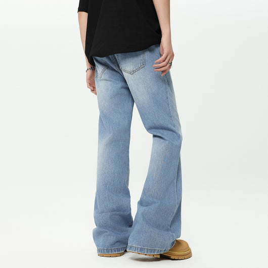 Jeans Slim Ajustado Vintage Lavado Americano - Image 4