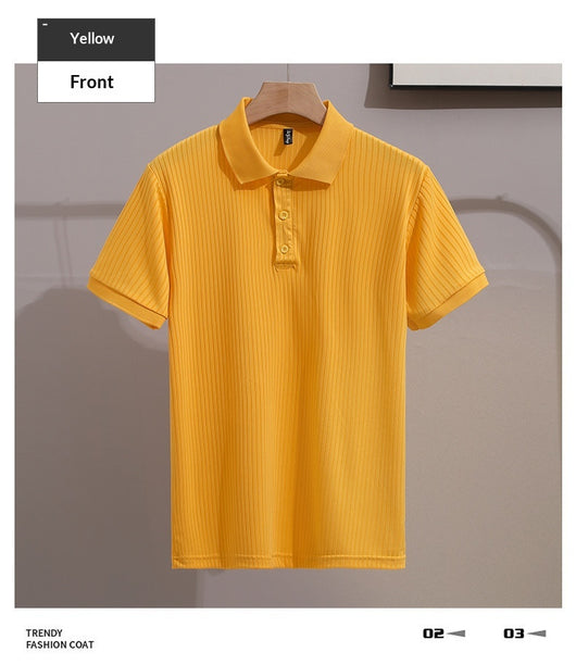Camisa Ejecutiva Slim Fit de Manga Corta con Cuello Solapa - Image 28