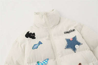 Chaqueta de Algodón para Hombre XINGX con Parche de Mariposa - Image 13
