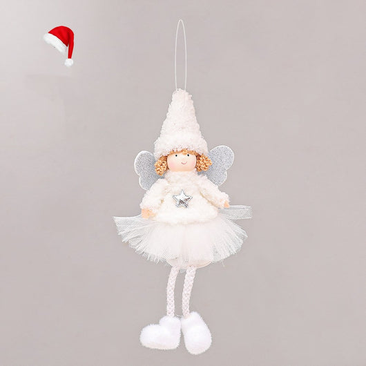 Ángeles Navideños de Peluche - Decoraciones Festivas - Image 7