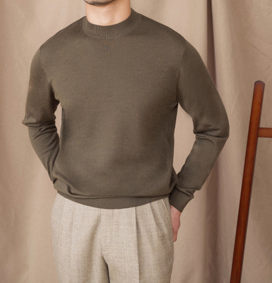 Suéter Slim Fit de Lana Merino para Commute Diario - Image 20