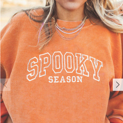 Sudadera Naranja con Letras Bordadas y Diseño Acanalado Retorcido - Image 2