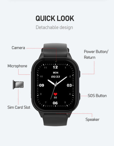 Reloj Inteligente 4G con Ranura para Tarjeta SIM - Image 24