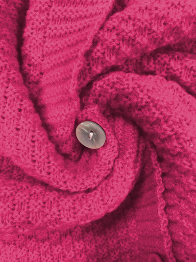 Cardigan de Punto V-Neck Casual Versátil para Otoño - Image 12