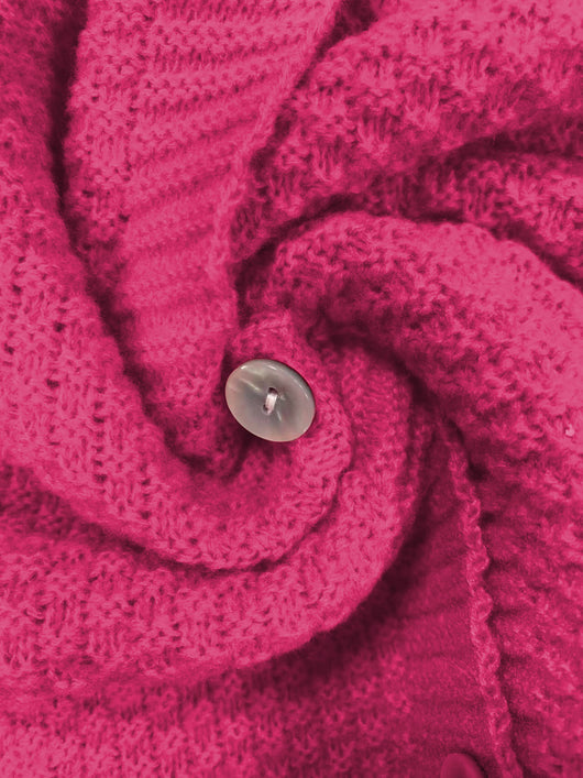 Cardigan de Punto V-Neck Casual Versátil para Otoño - Image 12