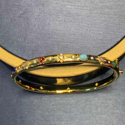 Pulsera de Piedra Estilo Romano Colores Naturales para Mujer - Image 4