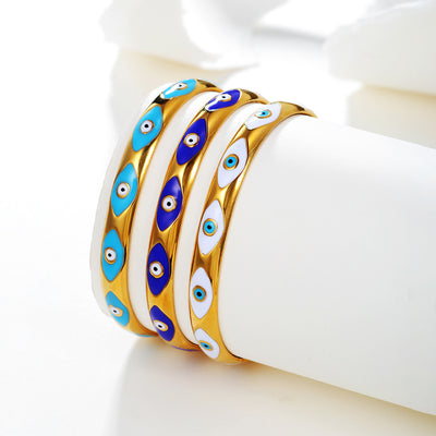 Pulsera Retro de Acero Titanio Abierta - Estilo INS - Image 20