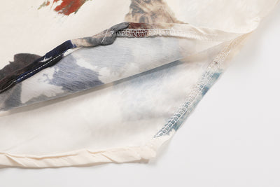 Blusa Suelta de Manga Larga con Estampado Francés de Nicho - Image 15