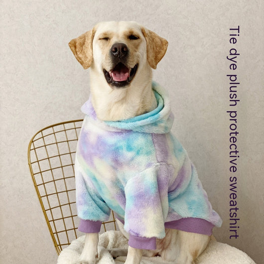 Ropa Térmica para Perros Grandes con Diseño Tie Dye - Image 3