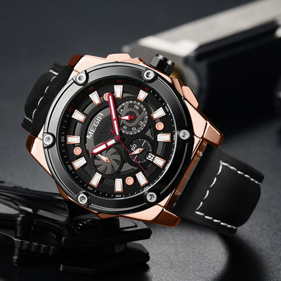 Reloj Cronógrafo Multifunción con Esfera Grande - Image 9