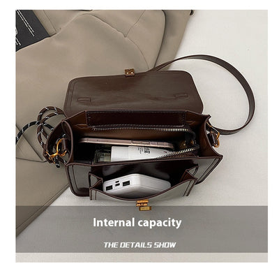 Bolso Cuadrado Retro Portátil - Diseño Versátil para Todo Ocasión - Image 16