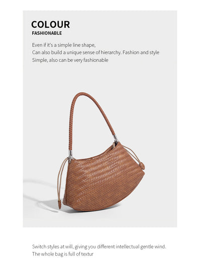 Bolso Tejido Axilar Commuter - Cartera Versátil de Hombro - Image 35