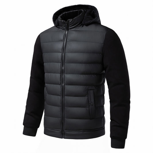 Abrigo Casual con Capucha para Hombre - Estilo Versátil de Invierno - Image 2