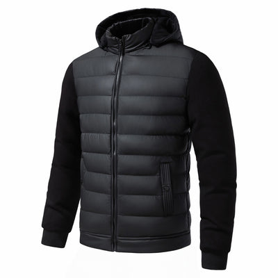 Abrigo Casual con Capucha para Hombre - Estilo Versátil de Invierno - Image 2