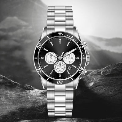Reloj de Cuarzo para Hombre con Correa de Acero Inoxidable Premium - Image 18