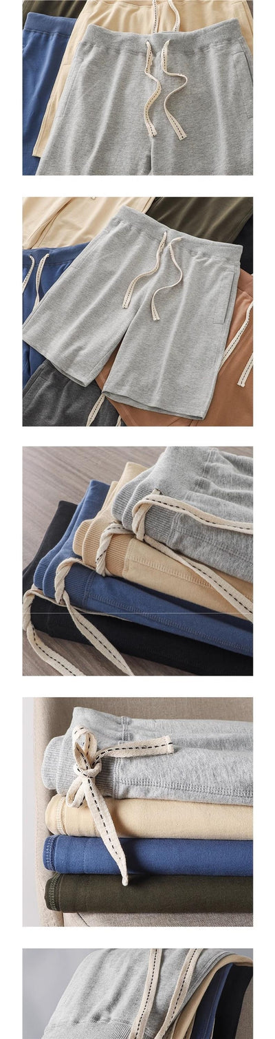 Shorts Casuales Holgados Khaki para Hombre - Comodidad Versátil - Image 27
