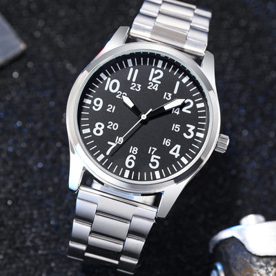 Reloj de Cuarzo Luminoso Impermeable para Hombre Estilo Ejecutivo - Image 13