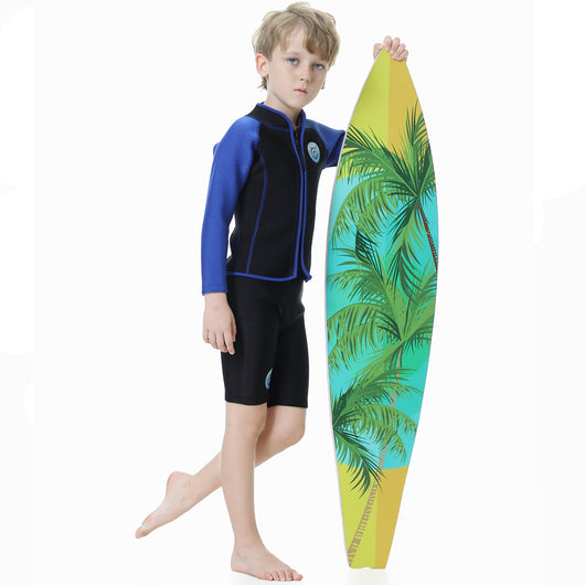 Traje de Buceo Infantil de Dos Piezas con Manga Larga - Image 11