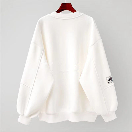 Blusa Holgada de Manga Larga Primavera Estilo Relajado Tendencia - Image 7
