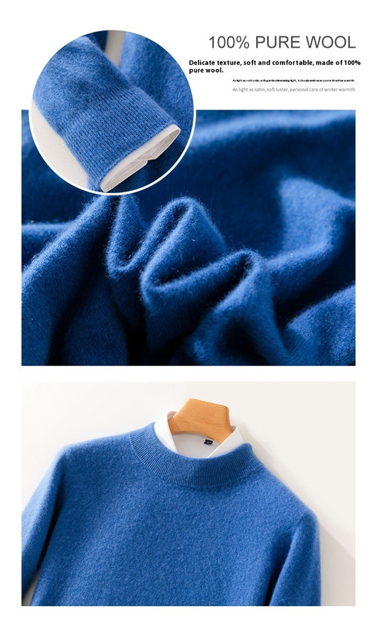 Cardigan Tejido Grueso Corto de Color Liso - Abrigo Base Cálido - Image 31