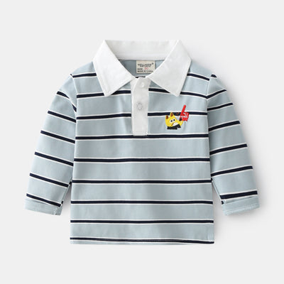 Polo Manga Larga para Niños sin Capucha - Image 11