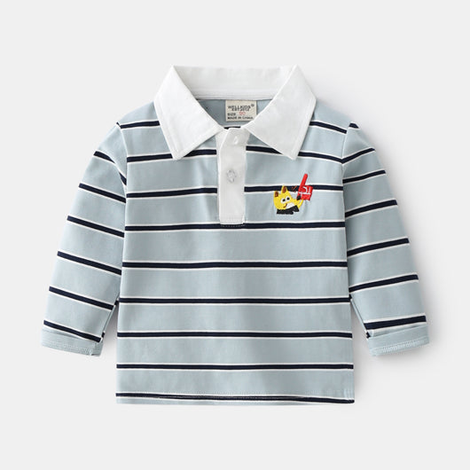 Polo Manga Larga para Niños sin Capucha - Image 11