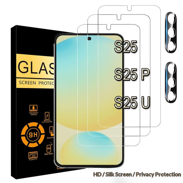 Protector de Pantalla Templado S26 con Desbloqueo y Privacidad Garantizada