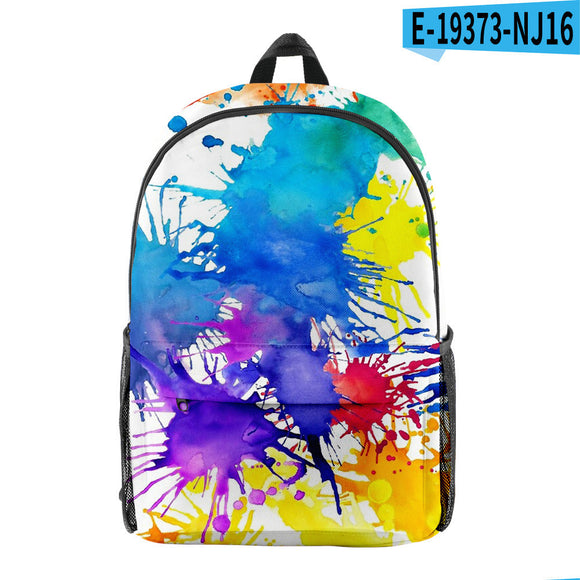 Mochila Tie-Dye Digital con Diseño de Personalidad